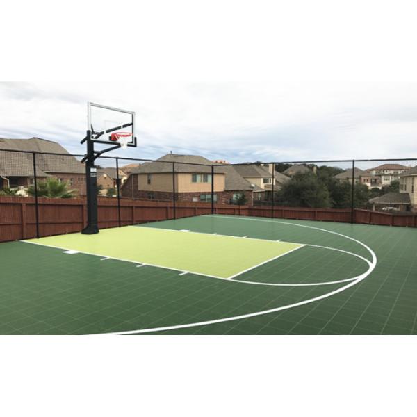 На открытом воздухе блокируя настил водоустойчивые PP баскетбола кроет справляться черепицей спорт