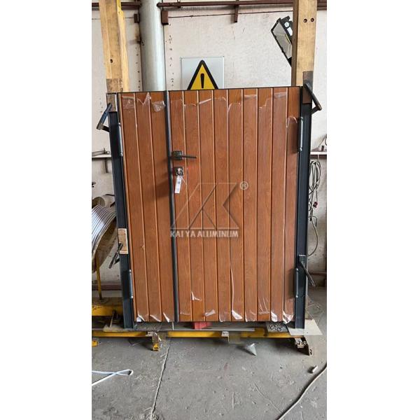 Easy Assembly Guardrail Aluminium Door Frame Profiles For School Restaurant