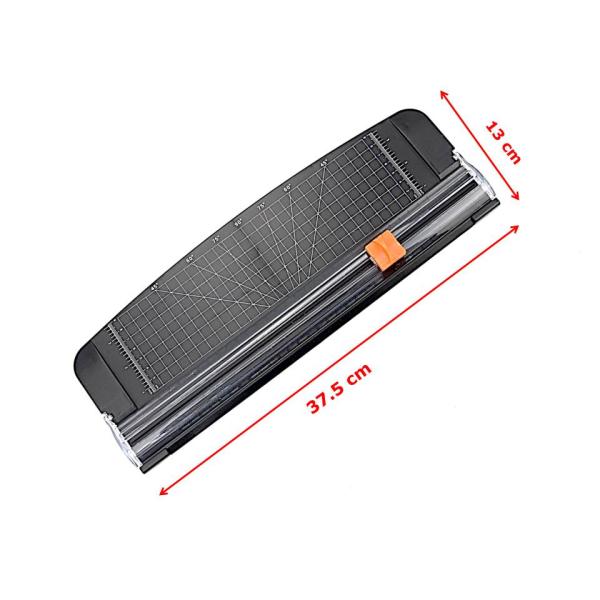 Straight Cut ABS Plastic Paper Cutter Manual Guillotine Cutter Paper Knife Trimmer