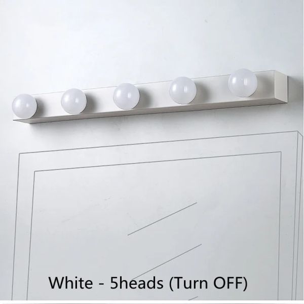 Bathroom Decor Mirror Light Dimming Cabinet Makeup Lights ball Around Mirror Wall Lamps (WH-MR-77)