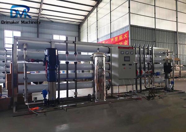 Água elétrica de 5000 L/H do sistema do tratamento da água Sus304 que refina o equipamento