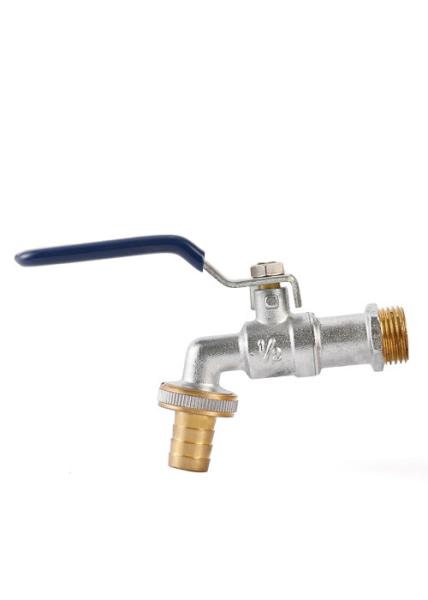Male Female Thread Brass Bibcock Valve 1/2'' 3/4'' For Wash Machine