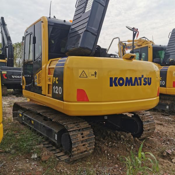 Strong Durability PC120-8 Komatsu Digger 12 Ton Used Excavator Machine