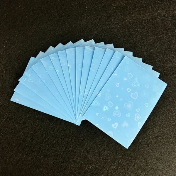 Custom Printed Holographic Card Sleeves Personalized Plastic Bags