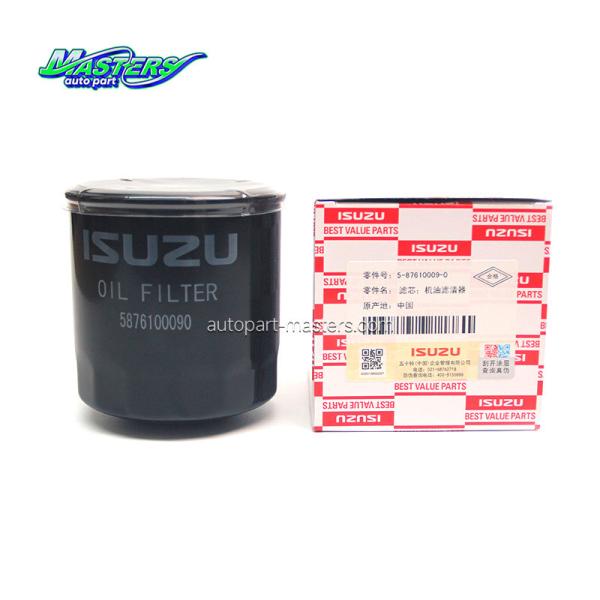 Masters 5-87610009-0 Filtro de óleo 5876100090 para motor ISUZU TFR54 4JA1