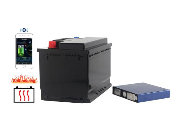12V 100Ah Leisure RV Lithium Battery Bluetooth Heating 12.8 V Lifepo4 Battery