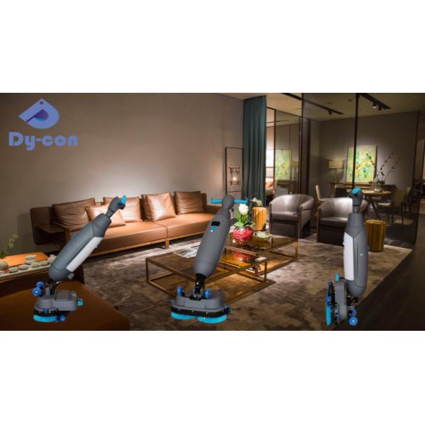 Cordless Mini Floor Scrubber For Furniture Stores - Effortless 24kg Cleaning