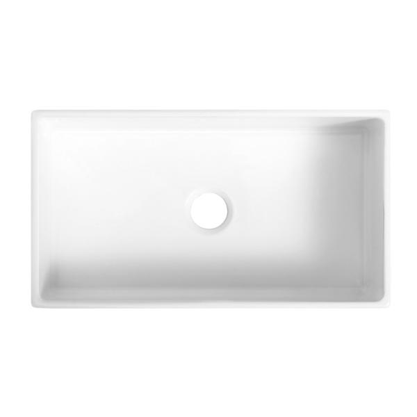 Раковина сельского дома рисбермы квартиры виллы передняя кухонная раковина 33 дюймов