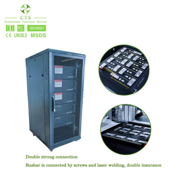 Batterie au lithium solaire à haute tension 480v 100Ah 200ah