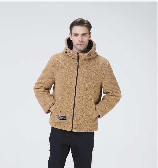 Unisex Mens Waterproof Winter Jacket Imitation Fur Down Puffer Coat Size 54