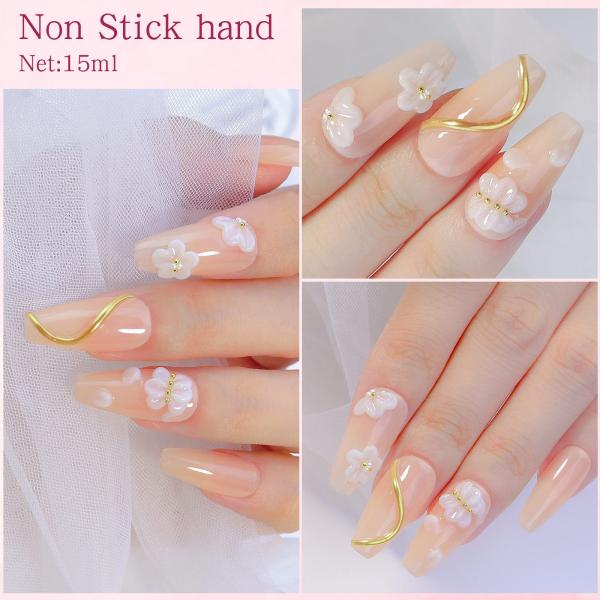Private Label Nude Clear White Extension UV Gel Nail Polish Quick Building Nail Extensions Gel for Nail Salon Shop