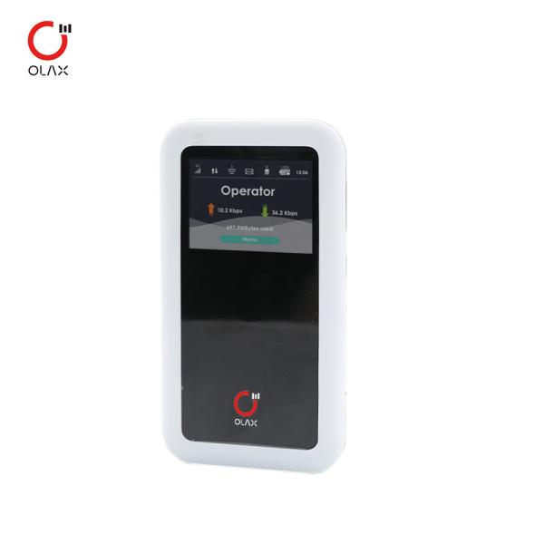 OLAX MQ46 5G Bypass Roteador Wifi Móvel de Alta Velocidade Exterior Roteador portátil sem fio 5G LTE Roteador Wifi de bolso com solt de cartão SIM