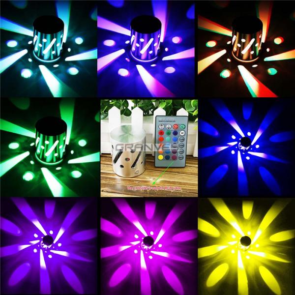 Indoor Decorative LED Wall Sconces 3W Aluminum Material Mini Size Round Shape