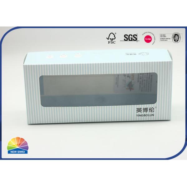 Голубая плашка ЛЮБИМЦА отрезала изготовленное на заказ бумажное складывая слоение подарочной коробки штейновое для сводок детей