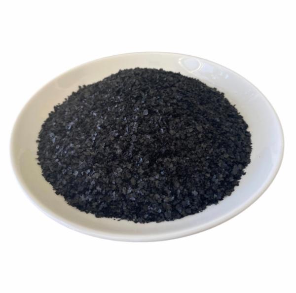 Agricultural Organic Potassium Humate Fertilizer Shiny Flakes 98% Water Soluble