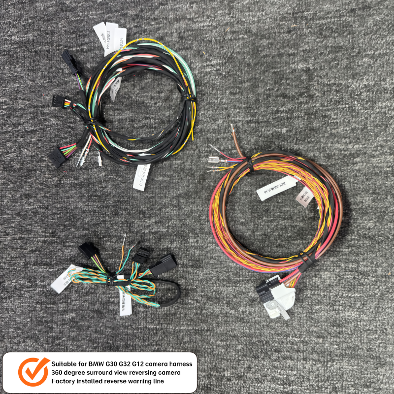 For BMW G30 G32 G12 Radar Detector Lane Departure Warning & Blind Spot Monitoring System Kit View Camera Wiring Harness
