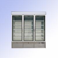 da bebida de vidro ereta do congelador da porta de 220V 50H volume de vidro da exposição do refrigerador 1380L da exposição