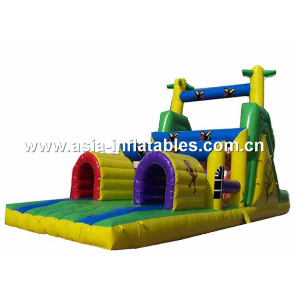 Durable Inflatable Obstacle Challenges Games For Art Designer