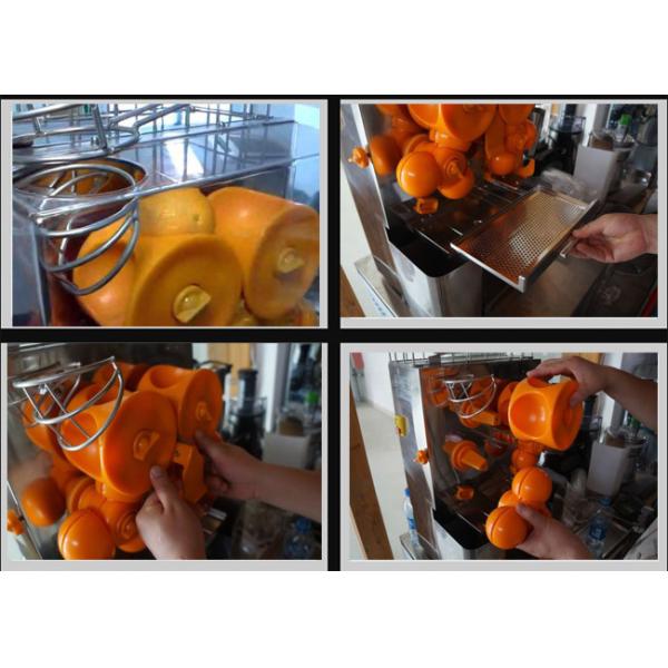 120W Desk Type Orange Juice Extractor With Automatic Peeling For Drink Shop