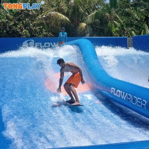 Wave Pool Amusement Park Surf Simulator Machine Flowrider Machine