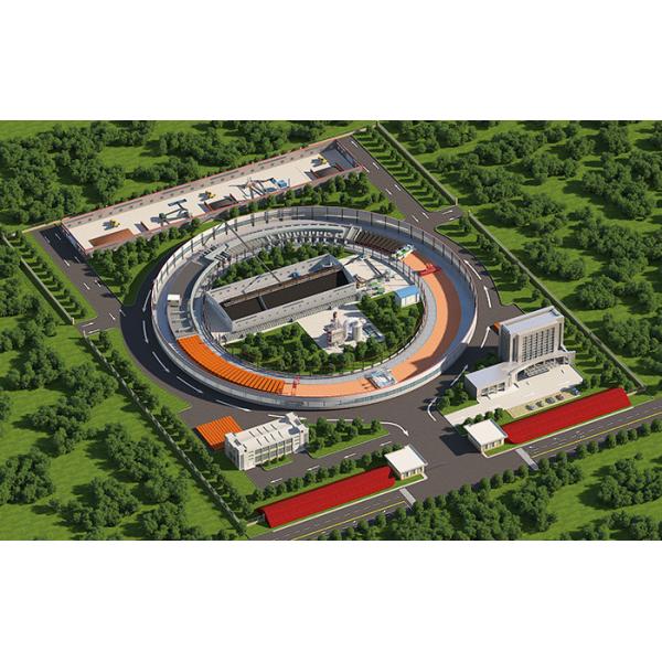 Enhanced Efficiency Rotary Tunnel Kiln 100000 To 200000 Per Day