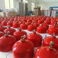 Control de temperatura 68°C HFC 227ea extintor de bolas de fuego Cafss 4L 1.6Mpa FM200 Extintor de fuego sin residuos para museo