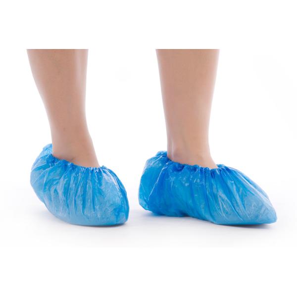 Disposable Elastic Nonwoven Waterproof Shoe Covers 35g/m2
