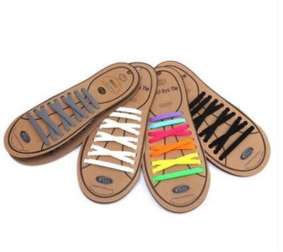 DIY Men Women Silicone Rubber Shoelace With Elastic For Running Shoes, Crazy Selling In Korea Market