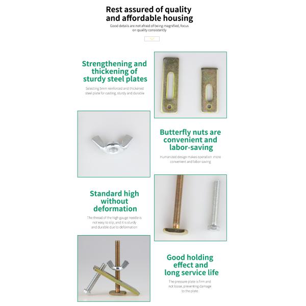 Abrazaderas de carpintería de tamaño personalizado, placa de prensa de hierro, hoteles, abrazaderas de barra de acero