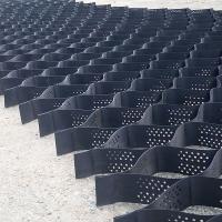 Textured and Perforated HDPE Plastic Geocell Gravel Grid for Driveway Stabilization, Road Base Reinforcement, Parking Lot and Slope Protection