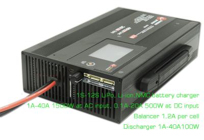 8S LiPo NMC LiIon Battery Lithium Ion Balance Charger 50.4V 40A