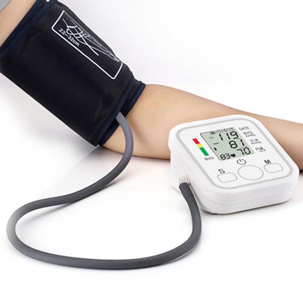 Arm Cuff Digital Blood Pressure Monitor Hematomanometer Sphygmomanometer For Heart Blood Monitor