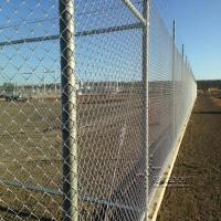 Galvanized Cyclone Wire Mesh Fence 8 Foot 6 Foot Chainlink Fence Wire Roll