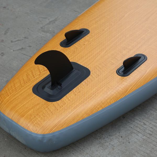 Wood Grain Sup Board Surfboard Adult Stand Up Surfboard Water Ski Water Board Inflatable Paddle Board