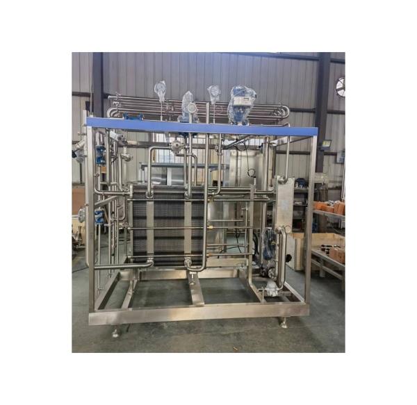 Affordable Plate Milk Beverage Sterilizer for Standard Size and 8000 KG Capacity
