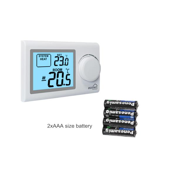 Riseem White Color Shell Digital Non-Programmable Heating Room Thermostat для системы HVAC