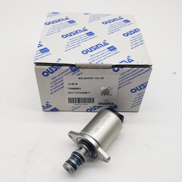 Válvula solenoide TM68001/V0111010236-T para máquinas excavadoras