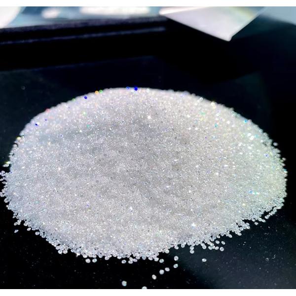 Кольцо Белый свободный мойсанит Алмаз 1,0 КТ на упаковку Малый размер Круглый меле мойсанит