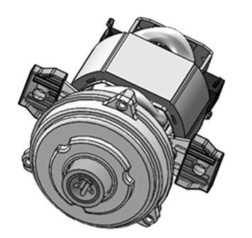 AC Universal Motor For Meat Grinder W/ 220V 200 mN.M 300W 11000RPM Long Life Small Size Integrated Design