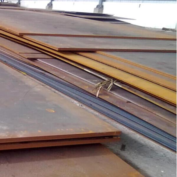 Placa de aço corten resistente ao clima e de alta resistência para condições climáticas extremas