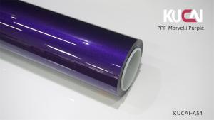 Material TPU Marvelli Purple PPF embalado para automóveis filme de proteção de