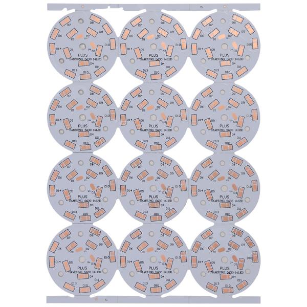 Монета в 10 центов алюминиевого квадрата платы с печатным монтажом СИД AC220V круглого изготовленная на заказ