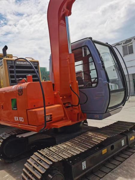 Used Hitachi ZX60 Crawler Excavator ZX60-5 Zaxis60 with Hengli Hydraulic Cylinder
