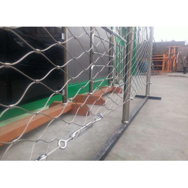 X-tend Decorativo de alambre de malla de cuerda cerca de acero inoxidable 2.0mm