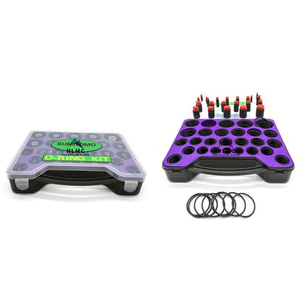 Excavator Seal Kit 771 PCS Rubber GIANT O Ring Kit Box Sumitomo Excavator