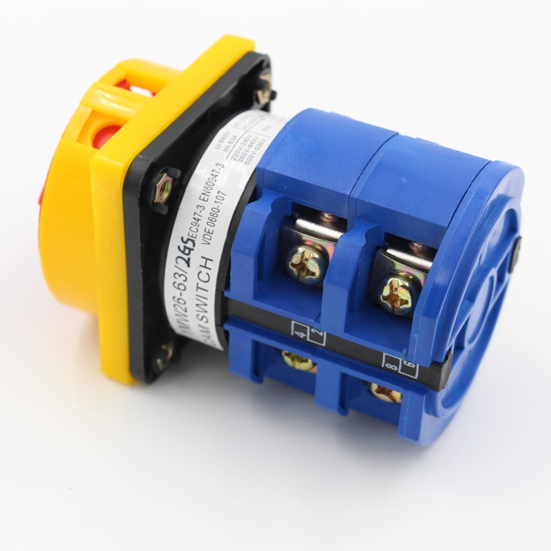 LW26GS 63a Isolator Switch 2 Position Rotary Cam Switch with Pad-Lock Type 2 Pole with off on Position Main Switch