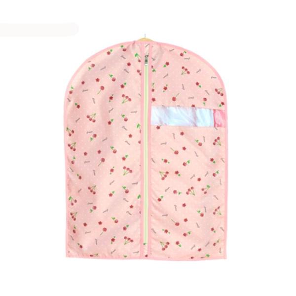 Customized Zippered Garment Bags Foldable PVC Material For Suit / Shirt