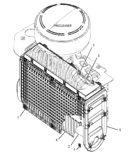 3331189 333-1189 Filtre pour pelle excavatrice pour 824K 834K 844K 854K