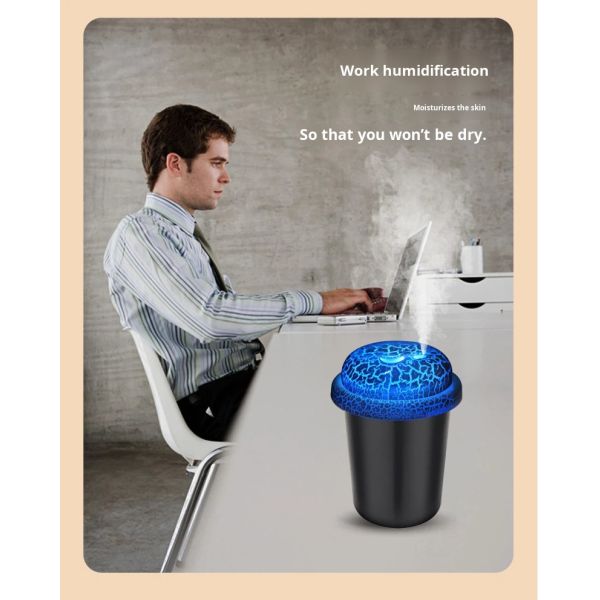 Household Ultrasonic Portable Air Humidifier 40ml/H Smart Atomizer Car Freshener  OEM