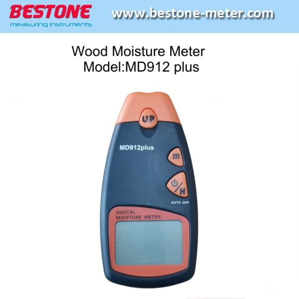 LCD Display Digital Wood Moisture Meter MD912 Plus With Automatic Shutdown Function